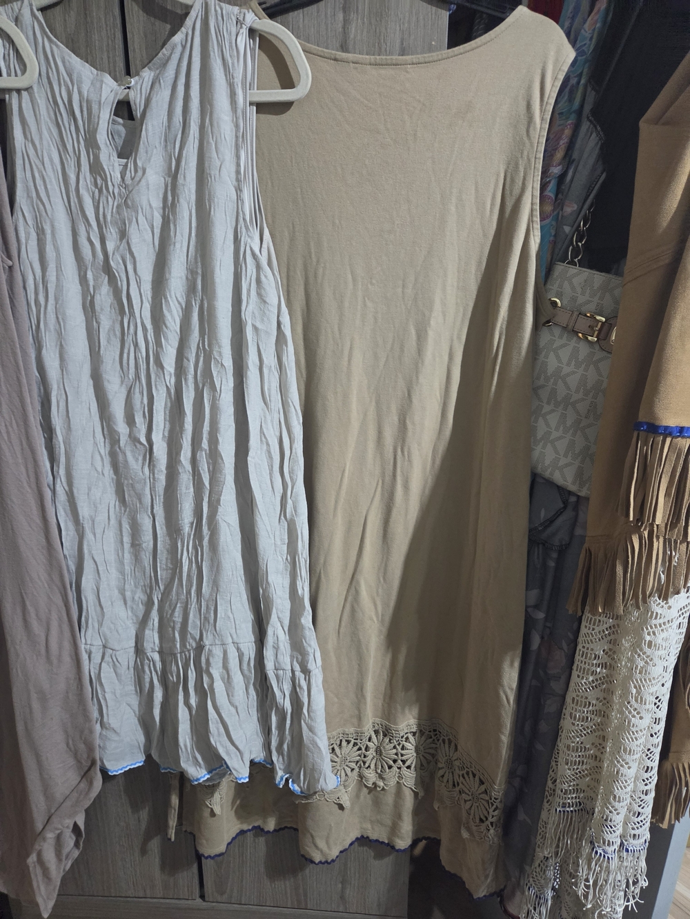 Sleeveless Lounge Cover Up Dresses Set - Picture 11 of 11